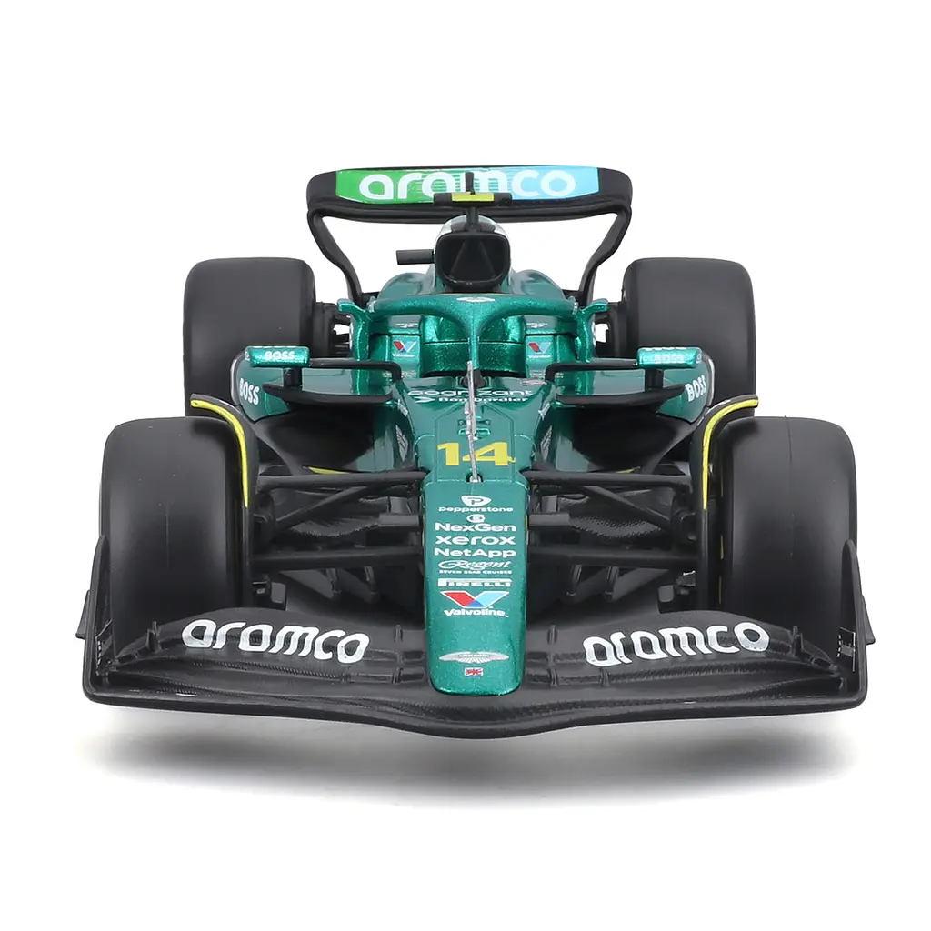 Автомодель з фігуркою Bburago Aston Martin AMR25 (18-28071 (#14)) - фото 5