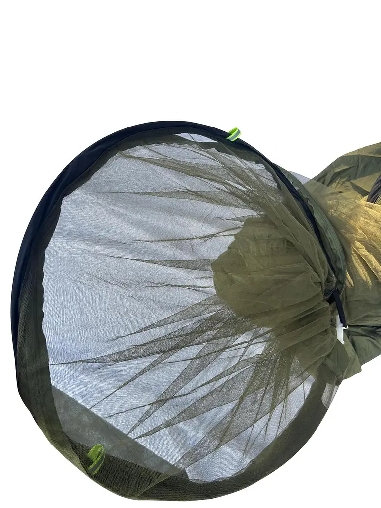 Гамак Time Eco ТЕ-1835 нейлон з антимоскітною сіткою 270x140 см хакі (4820211101701) - фото 4
