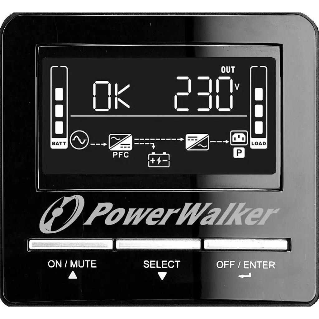Пристрій безперебійного живлення PowerWalker VI 2000 CW (10121132) - фото 5