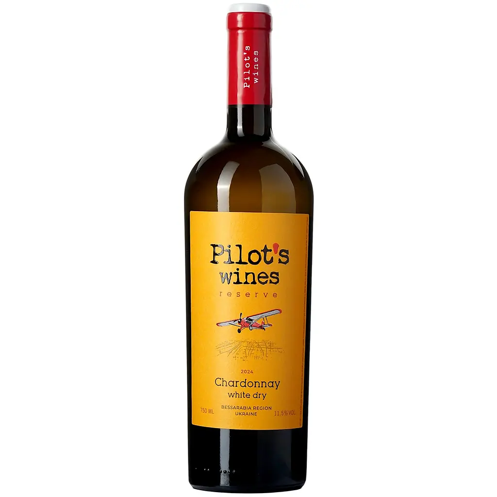 Вино Pilot’s Wines Шардоне Reserve біле сухе 0.75 л - фото 2