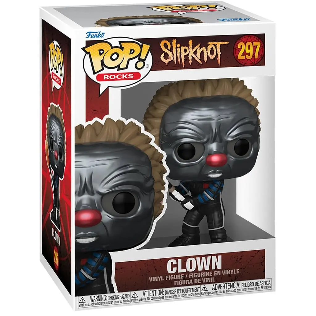 Фигурка Funko Pop Слипкнот Клоун Slipknot Clown 10 см FP S C 297 - фото 2