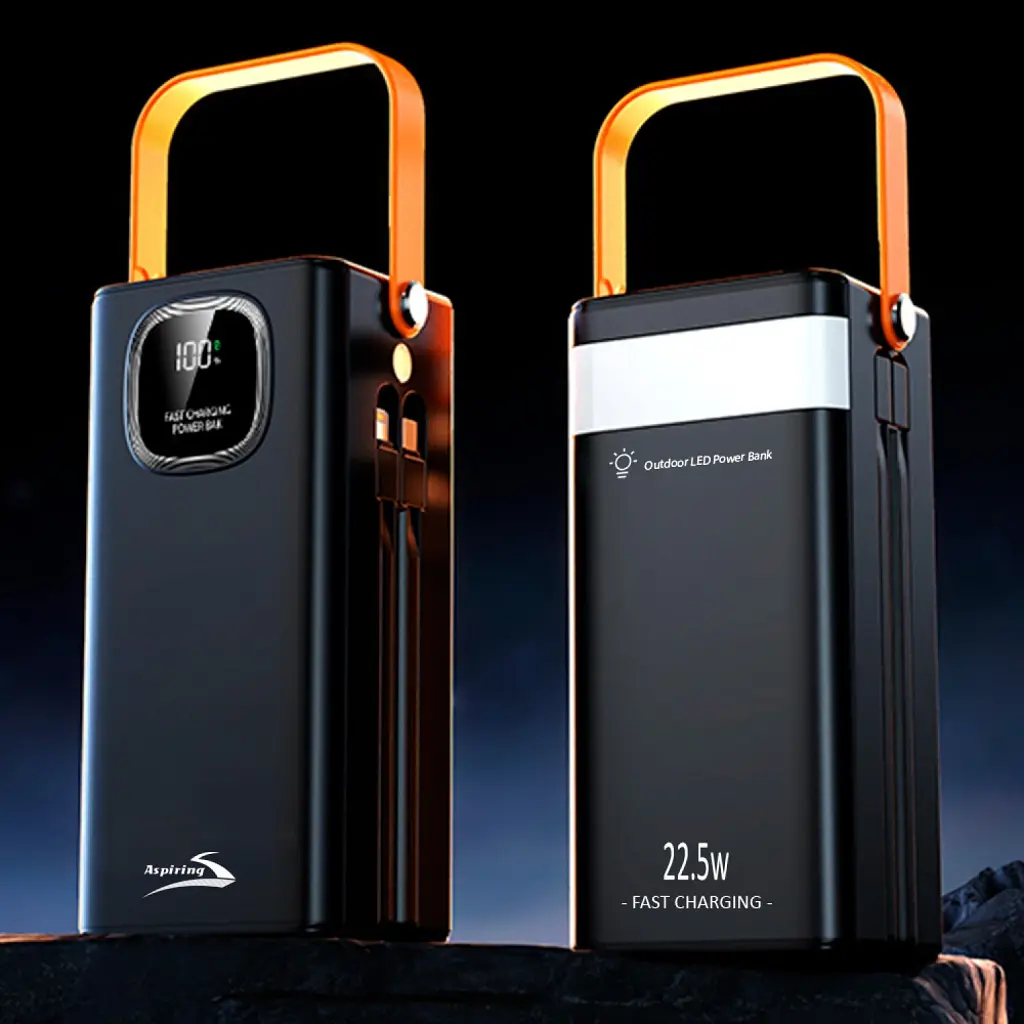 Батарея універсальна Aspiring Light 60 60000mAh PD/22.5W (VTR-PB-L60) - фото 4