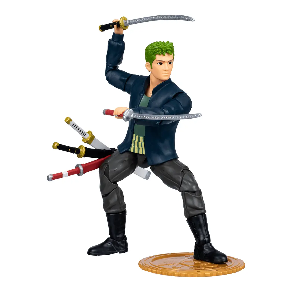 ONE PIECE Колекційна фігурка ZORO (з артикуляцією) MOOSE Art.63314 - фото 8