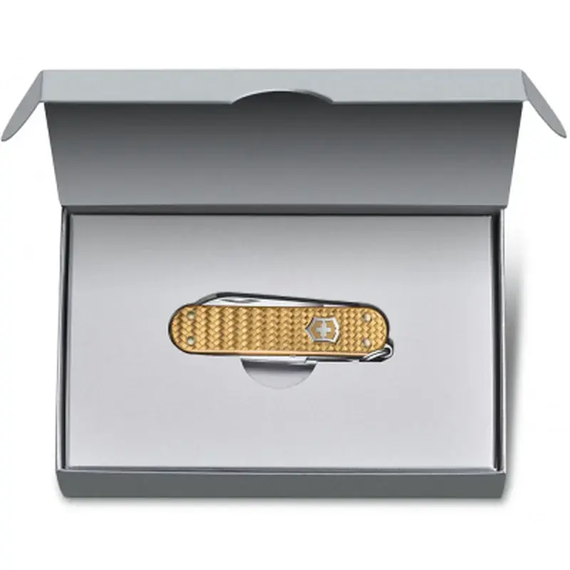 Ніж Victorinox Classic SD Precious Alox Brass Gold (0.6221.408G) - фото 3