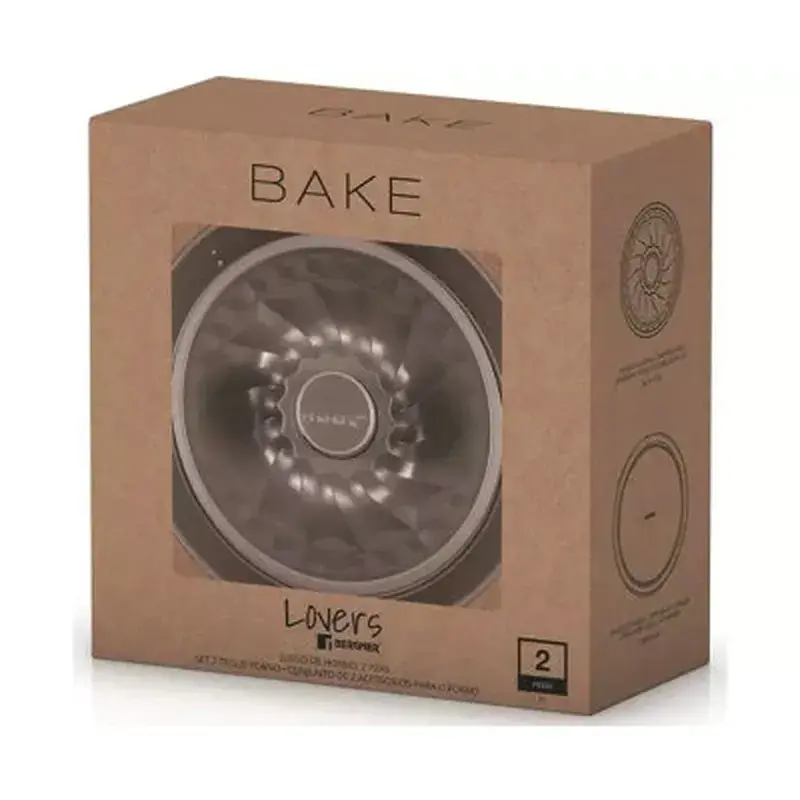 Форма для випікання Bergner Bakeware lovers Набір 2 предмета (BG-37194-CO) - фото 4