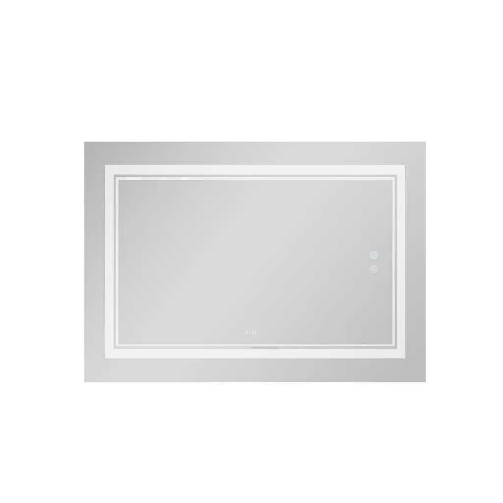 Дзеркало Qtap Cardinal 1200x800 з LED-підсвічуванням Touch, з антизапотіванням, з димером температури кольору (3000-6500K) QT0478C12080 - фото 3