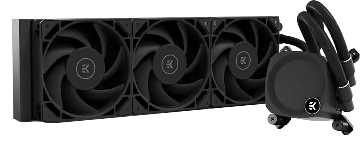 Водяное охлаждение Ekwb EK-Nucleus AIO CR360 Dark Black (3831109900178) - фото 1
