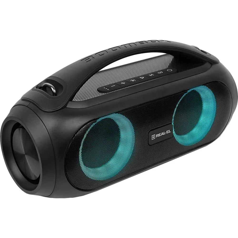 Портативна акустика Real-EL X-745 Black (X-745 Black) - фото 3