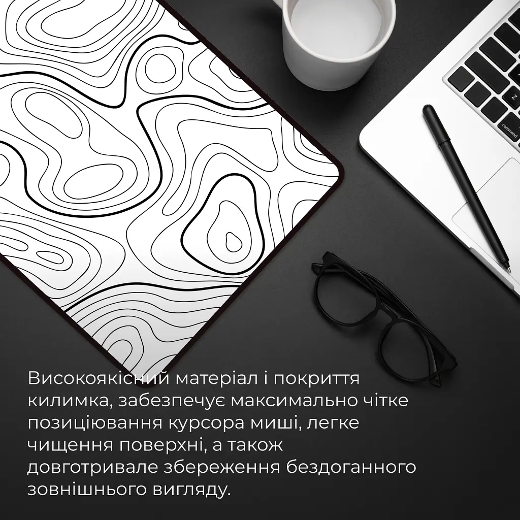 Килимок для мишки GamePro Speed/Control Black (MP275AW) - фото 8