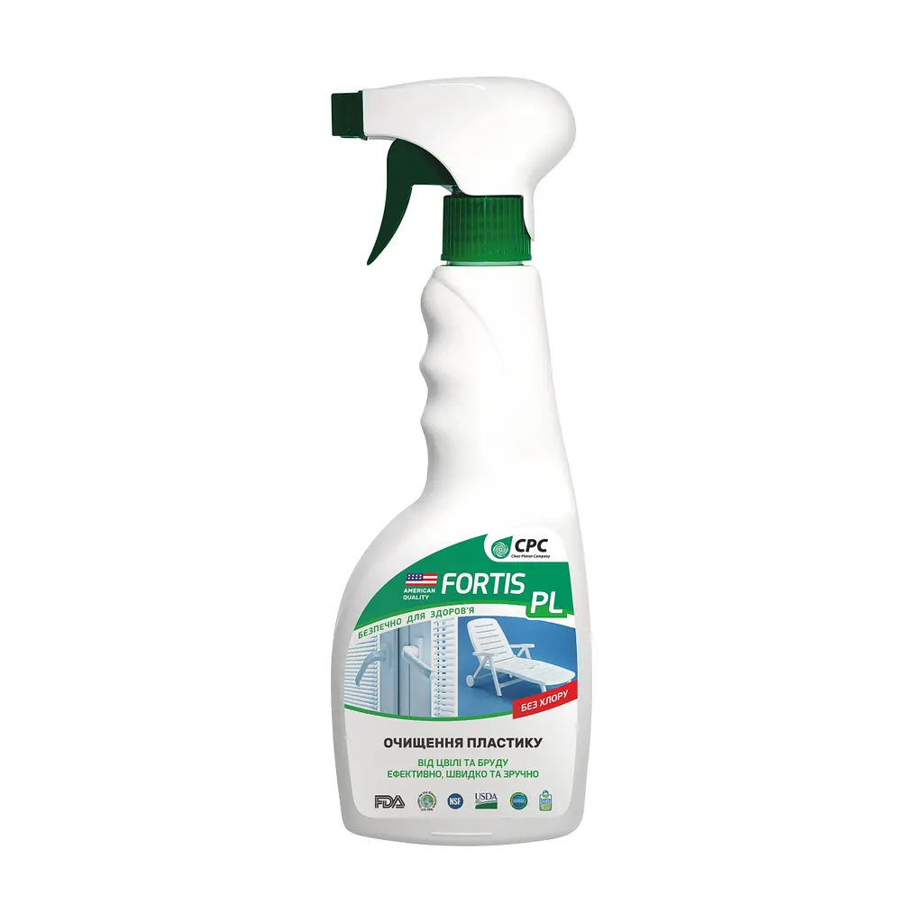 FORTIS PL, 500 мл, засіб для очищення пластику від цвілі та бруду