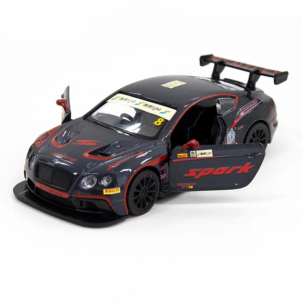 Автомодель TechnoDrive Bentley Continental GT3 чорна (250260) - фото 8