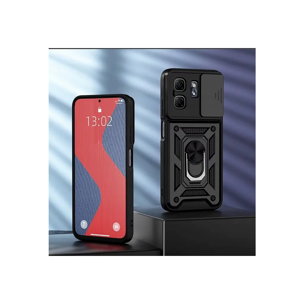 Чехол для мобильного телефона BeCover Military Infinix Hot 50i (X6531) Black (713047) - фото 2