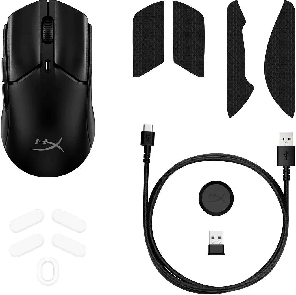 Миша HyperX Pulsefire Haste 2 mini Black (7D388AA) - фото 9