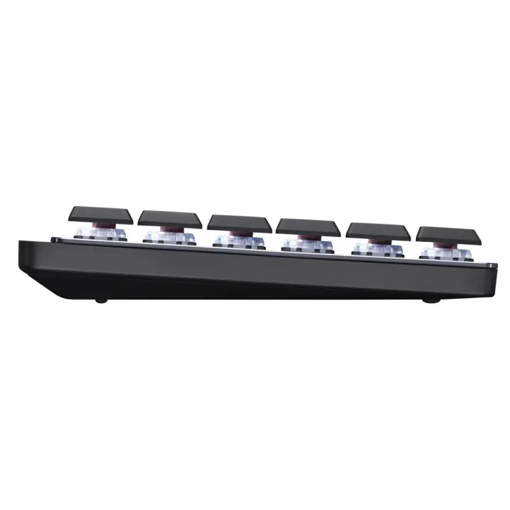 Клавіатура Logitech MX Wireless Illuminated Performance Graphite Clicky (920-010759) - фото 6