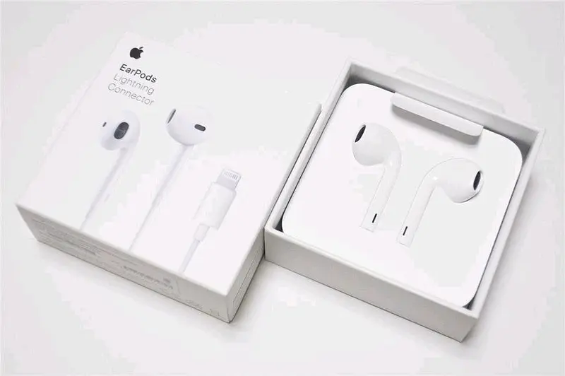 Наушники Apple EarPods with Lightning Connector (MMTN2ZM/A) [19380] - фото 2
