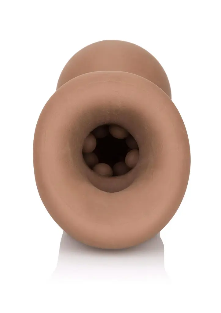 Насадка на пеніс California Exotic Novelties Ultimate Extender 16 см (коричневий) - фото 5