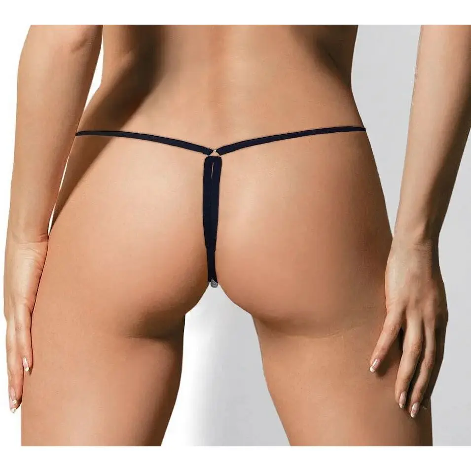 Еротичні жіночі трусики Art of Sex - KаRin Black розмір L-2XL - фото 2