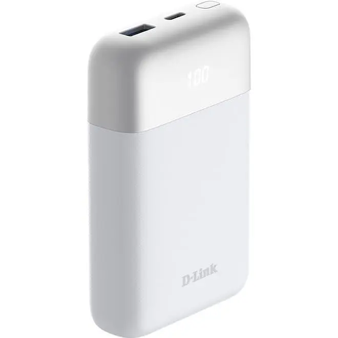 Павербанк D-Link White 10 000 mAh / 18 Вт (DPP-101) - фото 3