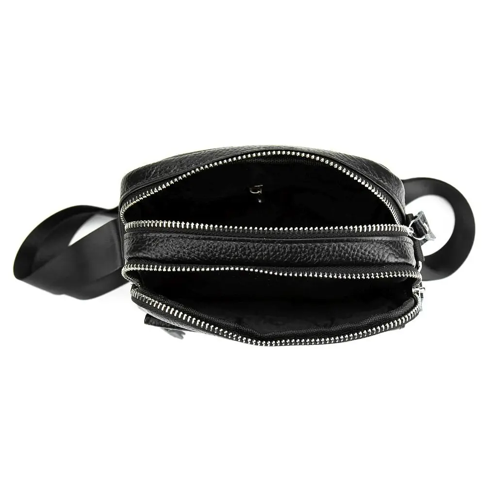 Шкіряний чоловічий месенджер на два відділення Tiding Bag M56-1189A - фото 4