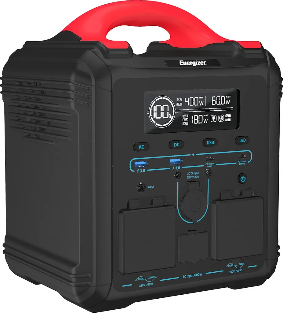 Портативная зарядная станция Energizer 551wh 700w PPS550W1F - фото 4