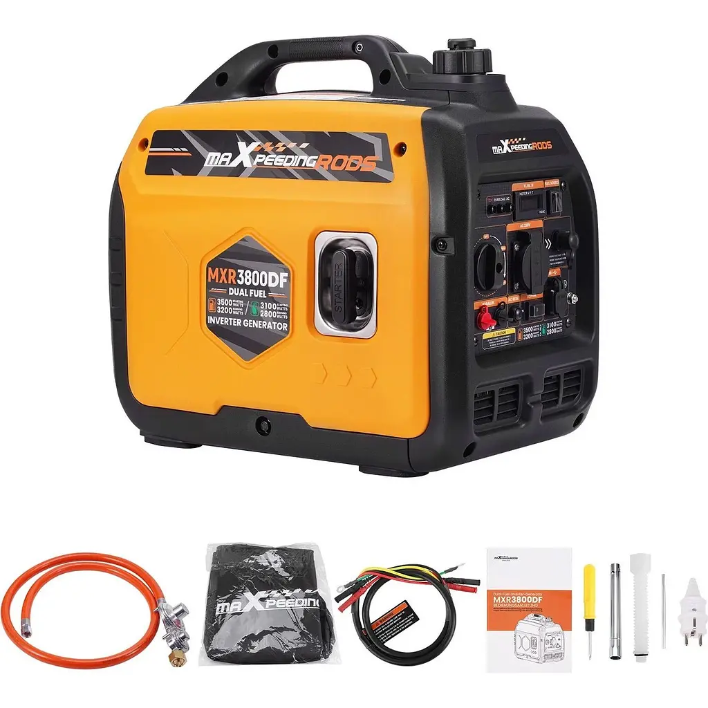 Інверторний газово-бензиновий генератор MaXpeedingRODS MXR3800DF [158716] - фото 4