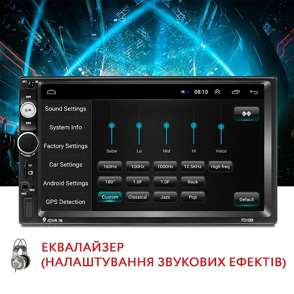 Японська 2-din магнітола в авто - фото 11