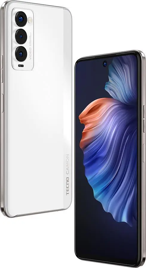 Смартфон Tecno Camon 18P CH7n 8/128Gb NFC (Ceramic White) UA-UCRF [64662] - фото 2