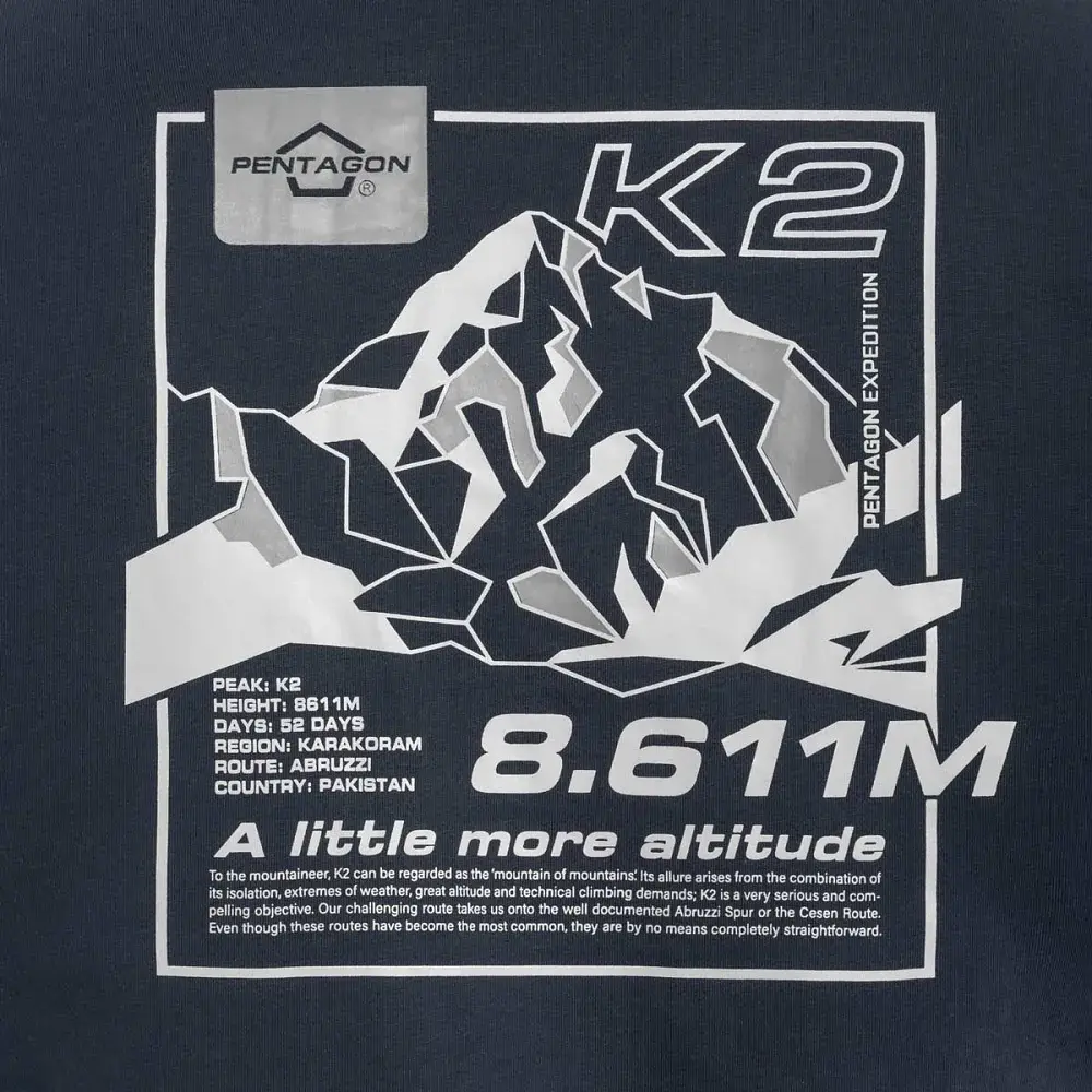 Футболка Pentagon Ageron T-Shirt K2 Mountain L Mountain - фото 12