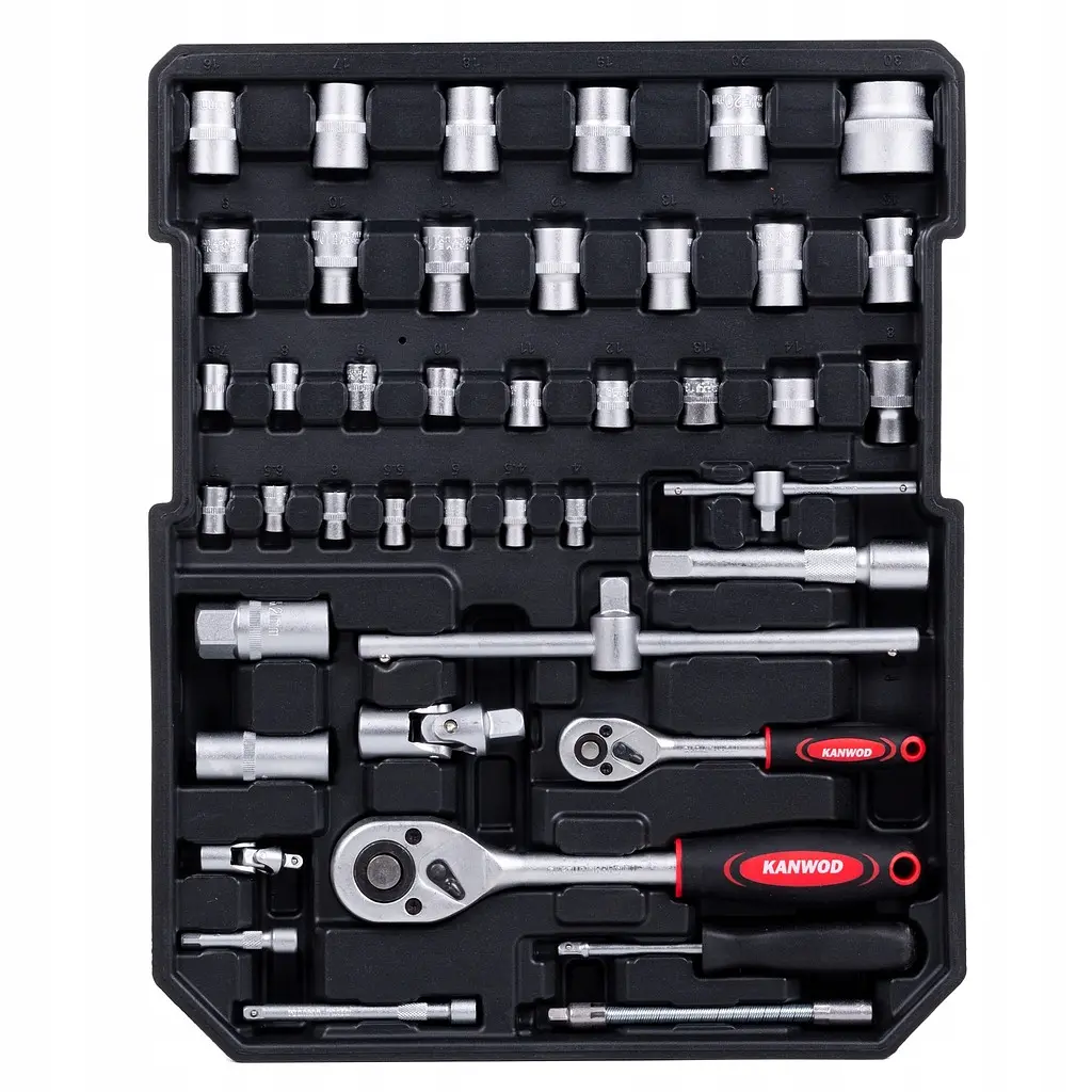 Набір інструментів Kanwod Task Master у валізі 1000 ел. - фото 3