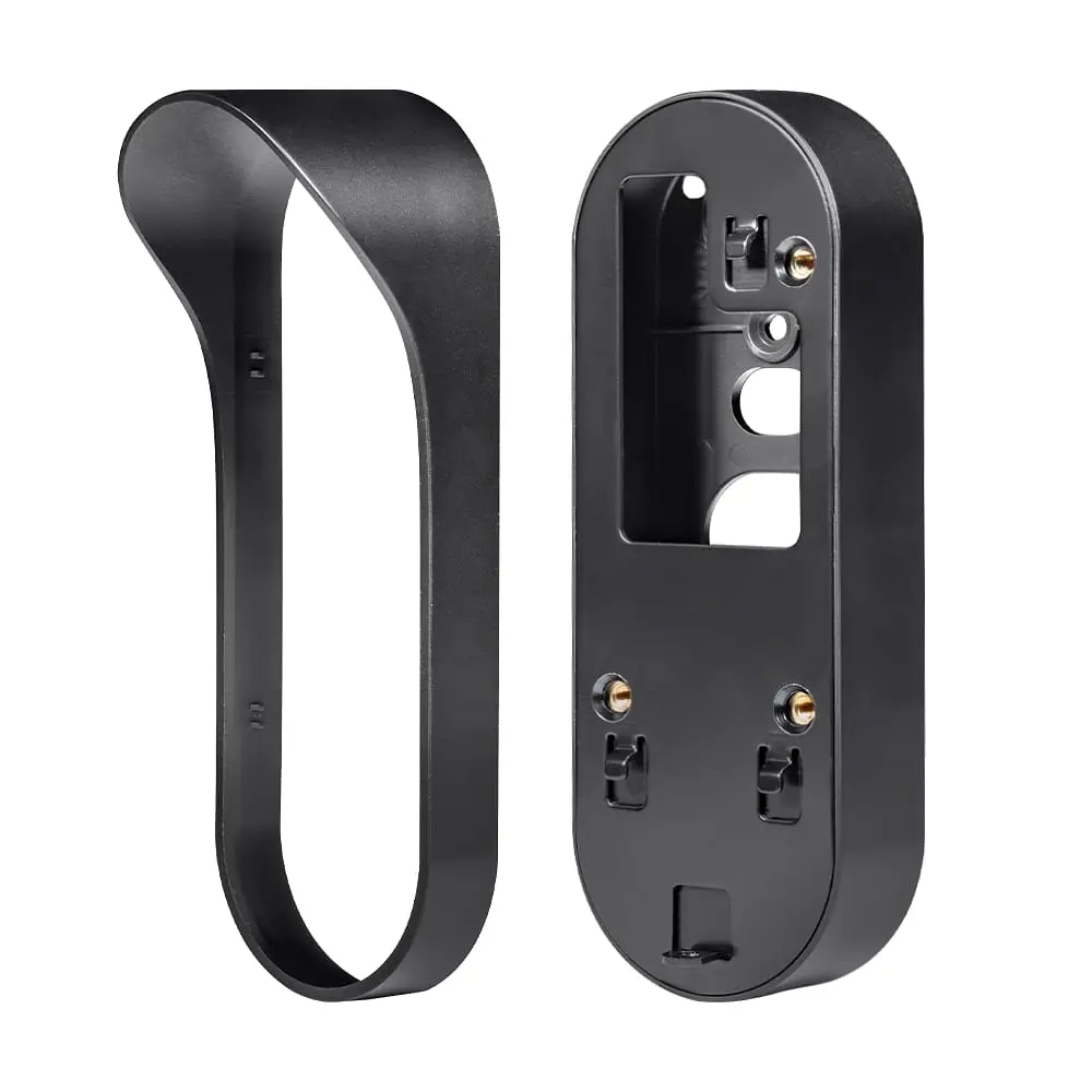 Комплект IP-відеодомофона з WiFi TVT TE-KT6101-001 Black: відеодомофон 7" TD-E2137-PE/TP/WF, відеопанель 2Mp TD-E3110-IC/PE/WF, кутовий кронштейн, монтажна коробка з козирком (82-00411) - фото 7
