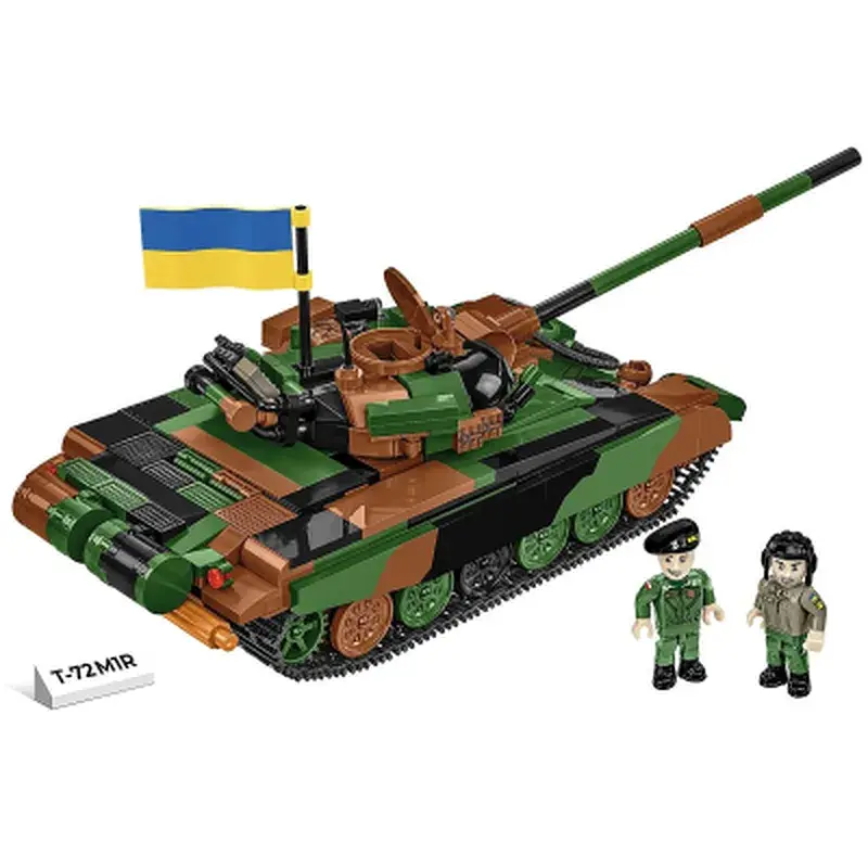 Конструктор Cobi Танк Т-72 M1R (UA/PL), 724 деталі (COBI-2624) - фото 3