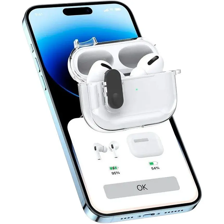 Чехол Dux Ducis Pecl Series для AirPods 4 Clear [131754] - фото 4