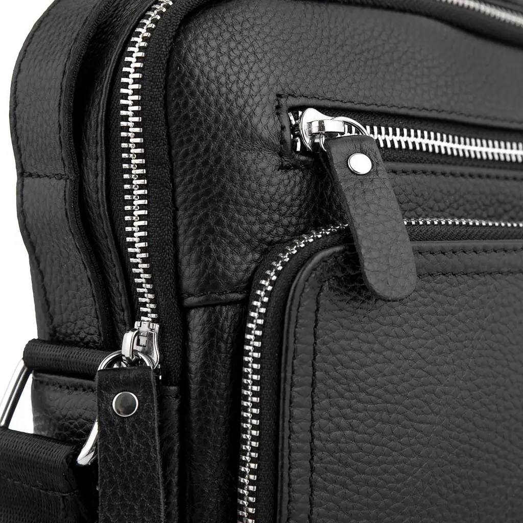 Барсетка чоловіча шкіряна через плече Tiding Bag M5608-1A - фото 4