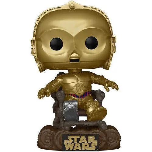 Фігурка Funko Pop Фанко Поп Star Wars C-3PO Зоряні Війни Сі-3ПО 10 см FP SW CPO 609 - фото 2