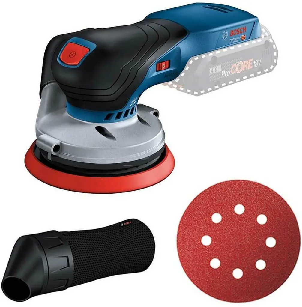 Ексцентрикова шліфмашина акумуляторна Bosch GEX 18V-125 Professional без акб