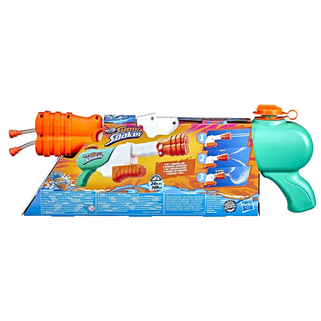 Водний бластер Hasbro Nerf Super Soaker Hydro Frenzy (F3891) - фото 3
