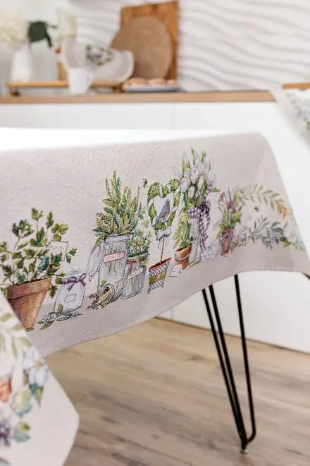 Скатертина Прованс Garden 136х300 см (35350) - фото 5