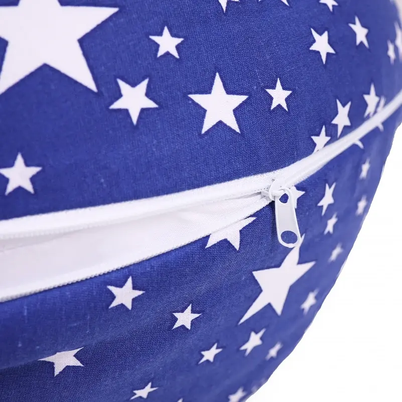 Подушка для беременных и кормления MirSon №5024 Color Line Milky Way 30х170 см голубая (2200010969856) - фото 3