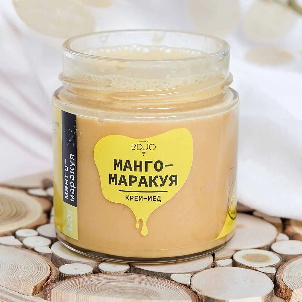 Мед BDJO Манго-маракуя 170 г - фото 5