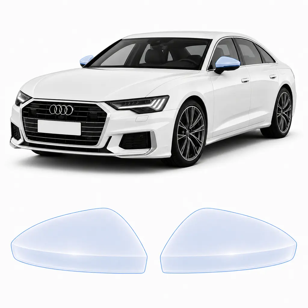 Антигравійна захисна бронеплівка за лекалами для Audi A6 C9 2025- дзеркала