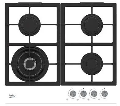 Газова варильна поверхня Beko HILW 64225 SW