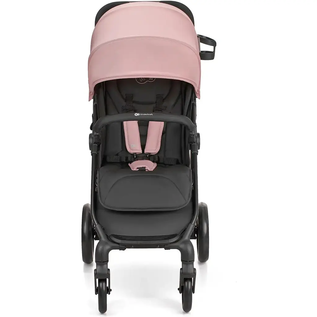 Прогулочная коляска Kinderkraft Trig 2 розовая (00-00305194) - фото 2