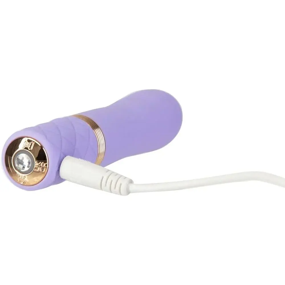 Вібратор Pillow Talk Flirty Purple Special Edition Сваровська пов'язка на очі + гра - фото 4