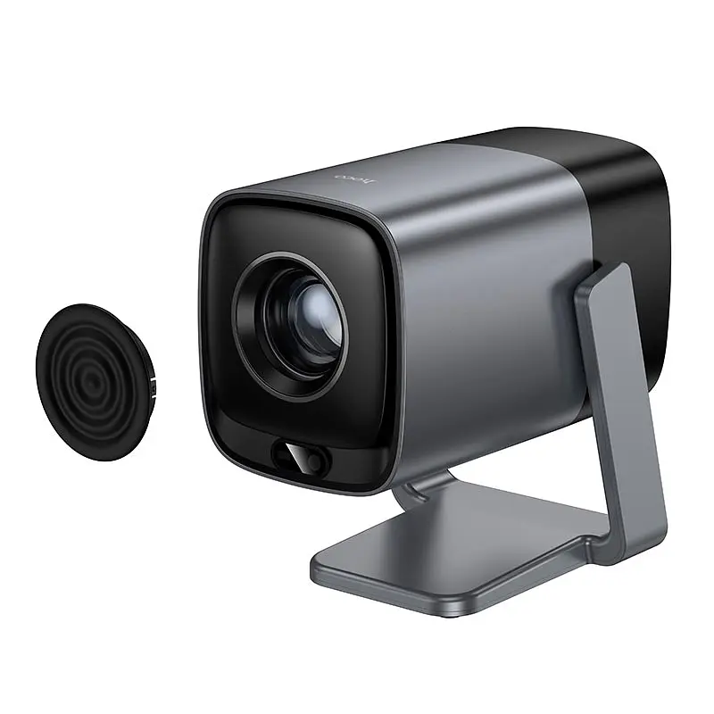 Проектор Hoco DT7, Android, 1080p, 370ANSI, Wi-Fi 2.4+5G, 1/32GB, Black, Box - фото 2