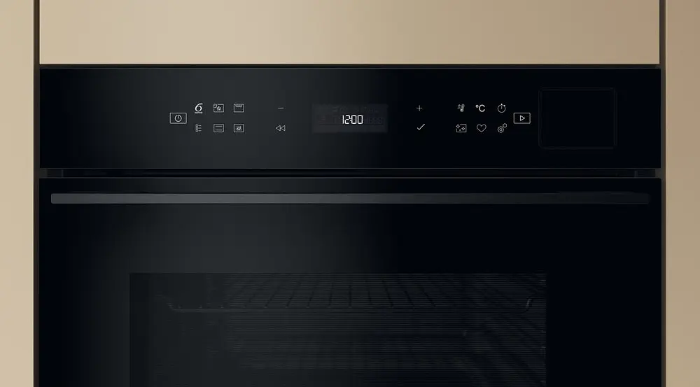 Whirlpool Духовий шафа електричний, 73л, A+, дисплей, конвекція, піроліз, телескопічні напрямні, чорний - фото 3