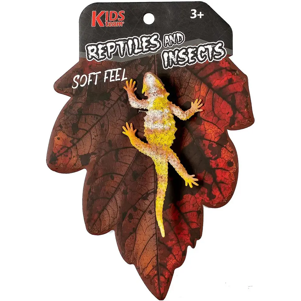 Дитяча іграшкова фігурка "Шоломоносий василіск" Kids Team ZY1796869_2 із серії "Reptiles and insects" - фото 2