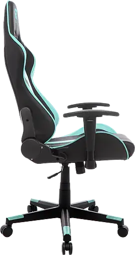 Геймерское кресло GT Racer черное с ментоловым (X-2527 Black/Mint) - фото 5