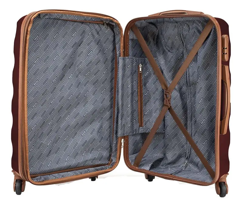 Чемодан Semi Line 24" (M) Burgundy (T5708-2) (DAS302913) - фото 4