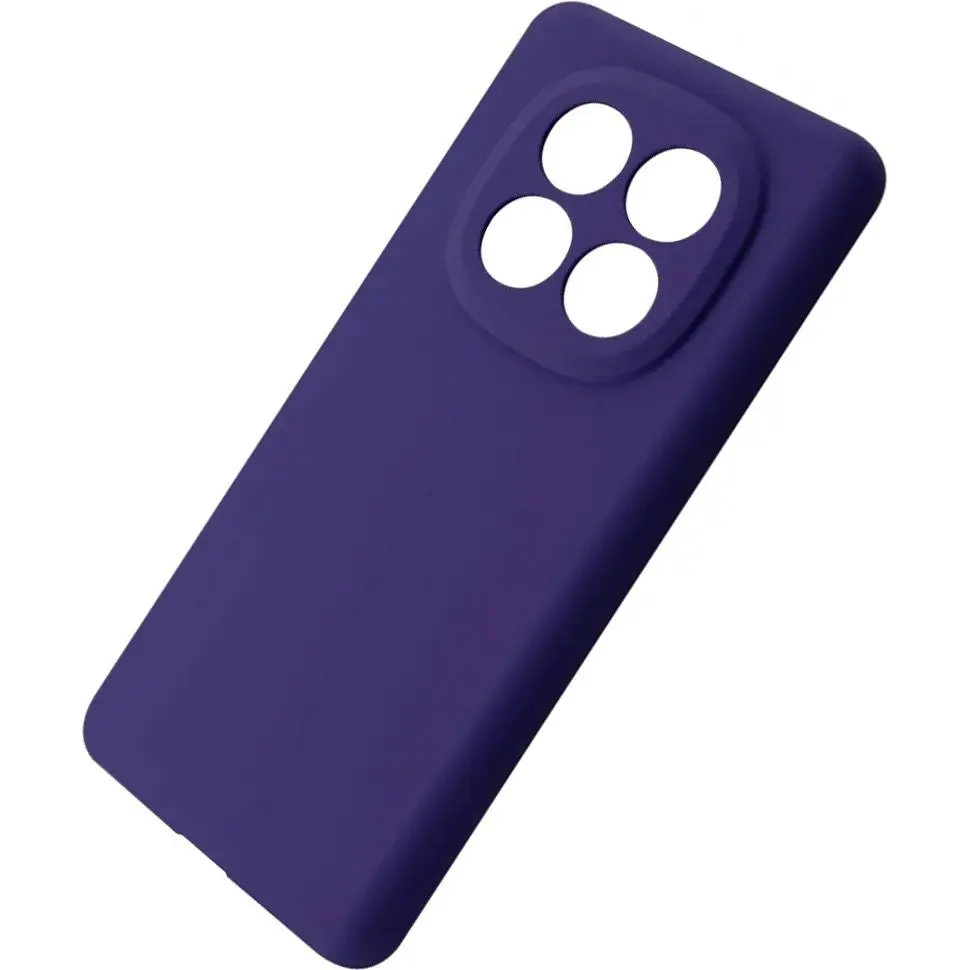 Чехол Wave Full Silicone Cover для Redmi Note 14 Pro 5G Midnight Blue [127678] - фото 3