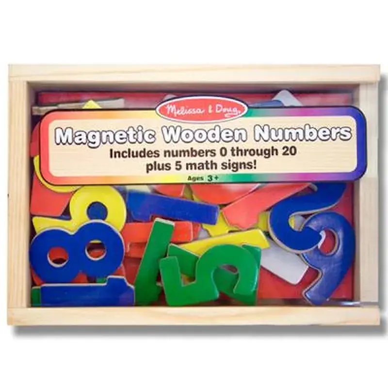 Розвиваюча іграшка Melissa&Doug Магнітні дерев'яні цифри (MD449)